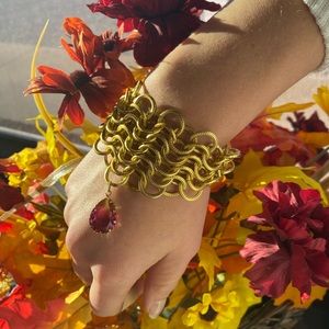 Gold Costume Jewelry Bracelet